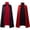 Black, variant on DuoJiaJ Adults Stand Collar Cape, Party Dress Up Cloak Black Sizes S-L
