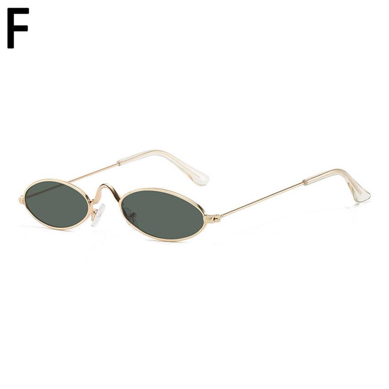 Women Men Vintage Oval Retro Small Punk Fashion Sun Eye glasses wear  Sunglasses