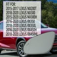 thumbnail image 5 of Side Mirror Glass Heated Blind Spot LH for Lexus NX200t 300 300h RX350 350L 450, 5 of 6