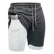 thumbnail image 1 of Gimnasio Short Con Licra Deportiva 2 En 1 Hombre Correr, 1 of 8