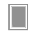 thumbnail image 2 of Vanity Trident Rainbow LED Mirror with Touch ON/OFF Dimmer & Fog Free Function 24"X36", 2 of 2
