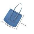 thumbnail image 2 of RENACLIPY Tote De Jean Con Acceso Y Capacidad Amplia Para Trabajo Y Compras, 2 of 7