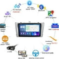 thumbnail image 3 of Torolo Android 12 Car Stereo for T-Oyota Avensis 2008-15, FM BT Receiver 2 Din Sat Nav Radio GPS Navi 9'' Multimedia Video Player Con 4G 5G Wifi SWC Carplay BT Mirror Link M500S 8 core 4+64GB, 3 of 8