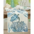 thumbnail image 3 of Saro Lifestyle Sea Life Table Runner, 3 of 3