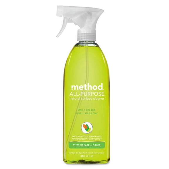 Method All Surface Cleaner Lime & Sea Salt - 28 oz Bottle, 8/Carton