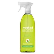 Method 01239 All Surface Cleaner, Lime & Sea Salt, 28 oz Bottle, 8/Carton