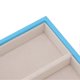 thumbnail image 2 of 5 Grid Glasses Case Multifunction Space Saving 5 Slot Sunglasses Holder Storage Box Light Blue, 2 of 4