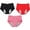 czb# Pink350, variant on CUZIBR Women 3 Pack Solid Color Underwear Mesh Breathable High Waist Leak Proof Period Panties Reusable Lightweight Menstrual Underwear Travel Holiday Casual Plus Size Briefs,Beige,L-9XL