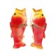 thumbnail image 1 of Trendiga tofflor, casual roliga fisktofflor, fiskformade tofflor red 30, 1 of 3