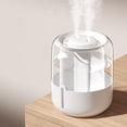 thumbnail image 1 of TIMIFIS Abs Alarm Large Capacity Double Spray Usb Household Mute Large Direction Humidifier Desk Night Light Humidifier Apartment Essentials, 1 of 7