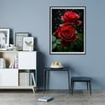 thumbnail image 7 of Diamond Art Kit for Adults, Red Roses Water Droplets Dewy Blooms Diamond Painting for Adults Beginners, 5D DIY Diamond Art Painting Kits, Colorful Diamond Painting Craft for Home Decor 12x16, 7 of 7