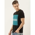 thumbnail image 2 of Difference of Opinion Men's Knitted Regular Fit Casual T-Shirt With Round Neck (Black, XL), 2 of 5