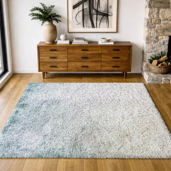 Addison Rugs Dream Shag Premium Machine Washable Transitional Modern Beige Rectangle Rug, 10' x 14'