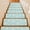 Green, variant on Coastal Beige Starfish Stair Treads Non Slip for Steps Nautical Ocean Summer Minimalist Sea 4 Pcs Reusable Adhesive Stair Runner Mats for Dogs Elders Carpet Treads Rugs for Staircase 8x30 In