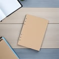 thumbnail image 4 of BESTYASH 240Pcs Refillable Loose Leaf Notebook Paper Light Brown Color for Work School and Personal Use, 4 of 8