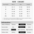 thumbnail image 2 of WULMLEO Capri Jeans for Women Hem Mid Rise Roll up Skinny Distressed Denim Butt Lifting Jeggings with Pockets Light Blue M, 2 of 2