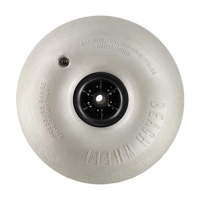 Almencla Roues de Ballon de 16 Pouces Accessoire Polyvalent pour Chariot Roulant Kayak Chariot Trou de 10,5 mm Dia