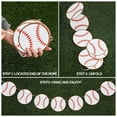 thumbnail image 3 of HOMEMAXS  4 Pcs Birthday Decoration Banner Baseball Theme Design Hanging, 3 of 8