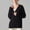 Black, variant on Naittoop Women's UPF 50 Sun Protection Hoodies Full Zip Long Sleeve Active Shirts Summer Lightweight Outdoor Hiking Jacket