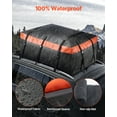 thumbnail image 2 of VEVOR Car Rooftop Cargo Carrier Bag 20 Cubic Feet 840D PVC Car Roof Luggage Cargo Bag, 2 of 9