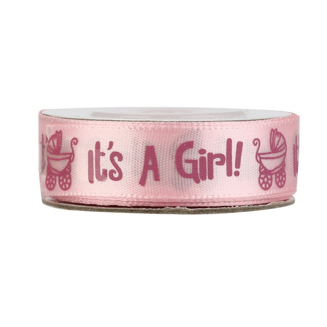 10 Yards It's A Boy Girl Baby Shower Ribbon Grosgrain Ribbon Gift Belt Decor
