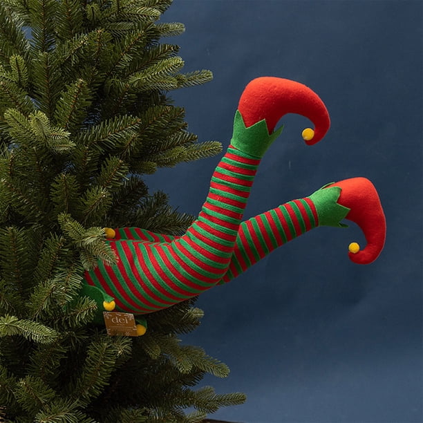 Precios Reducidos, Árbol de Navidad divertido con perforaciones Árbol de Navidad Patas de Navidad Decoración Akmoler