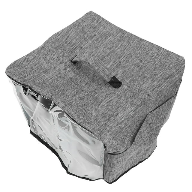 Small Appliance Cover, 4 Pockets UV Resistant Portable Oxford Cloth Toaster Dust Cover Waterproof with Base for Small Appliance