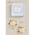 thumbnail image 3 of Set de flores artificiales Serwalin, ramillete de champán, 2 unidades, 16 cm, 3 of 9