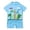 2-Blue, variant on MuXiKeJi Clothes Boys' And Girls' Cartoon Printed Swimsuits Buoyancy Swimsuits Training Suits Children's Swimsuits Beach Sports Summer Swimsuits Floral Swimsuits (2y 6y)