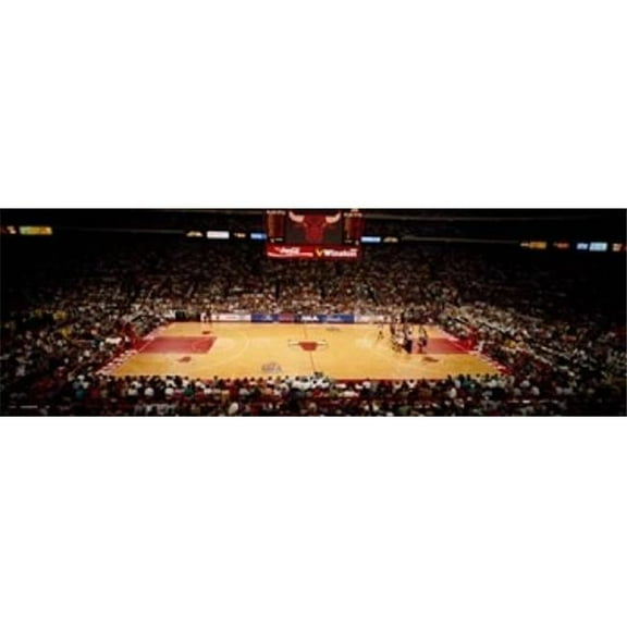 Panoramic Images PPI88168 Nba Finals Bulls Vs Suns Chicago Stadium Poster Print by Panoramic Images, 36 x 12