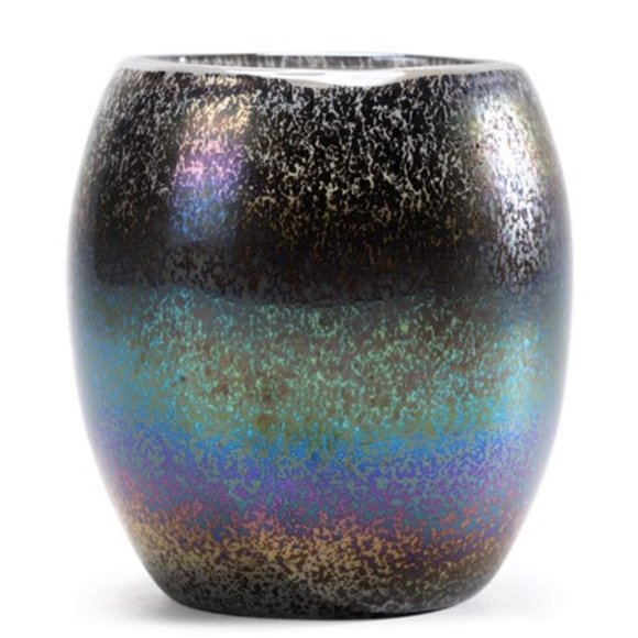 Dynasty Gallery Porte-Bougie Votive en Verre Artistique 4 Pouces (Supernova)