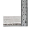thumbnail image 4 of Jill Zarin Uptown Collection Area Rug - Lenox Hill (7' 10" Square Gray/Ivory), 4 of 6