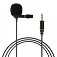 thumbnail image 1 of 3.5mm Clip-on Omnidirectional Condenser Microphone for Smartphone, Canon/Nikon Camera, Camcorder, iPhone, Android, Laptop, PC, Recording, 1 of 4