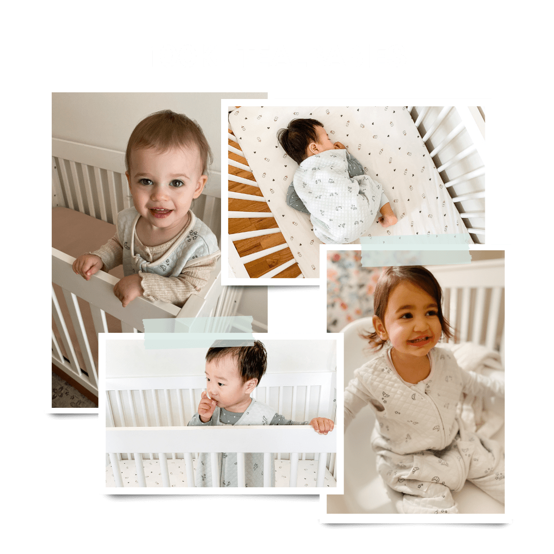 Tealbee Dreamsuit - Bamboo Sleep Sack with Legs - (0.8 Tog) Croissant 3T-4T