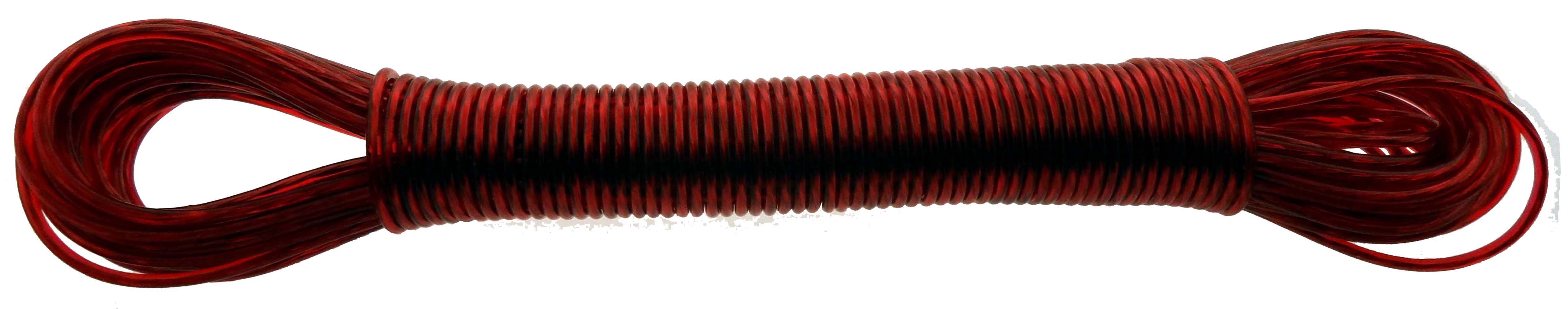 Clothesline Wire Rope50' Length Covered With PVC Coating