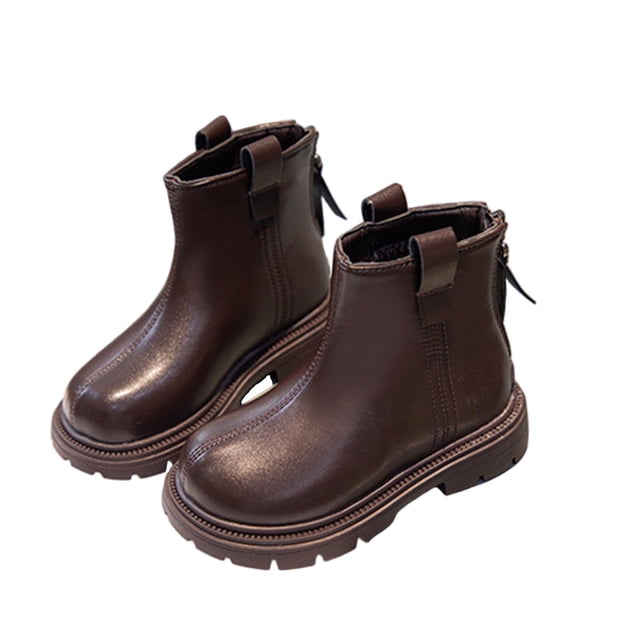 Autumn Girls' Booties, British Style Fashion Booties, Suitable for Middle and Older Children