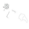 thumbnail image 1 of Moen 95606 Platinum Manufacturer Replacement Part, 1 of 1