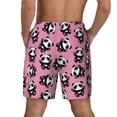 thumbnail image 4 of Fotbe Cute Panda Men’s Swim Trunks Quick Dry Swim Shorts Board Shorts with Mesh Lining-3X-Large, 4 of 9