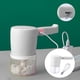thumbnail image 4 of Batidor eléctrico inalámbrico de modo dual, picador de ajo, pequeño hogar, cocina, utensilios de cocina, mezclador de café para pasteles blanco Macarena Batidor inalámbrico eléctrico, 4 of 8