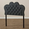 thumbnail image 5 of Baxton Studio Ivy Modern and Contemporary Dark Grey Fabric Twin Size Headboard, 5 of 5
