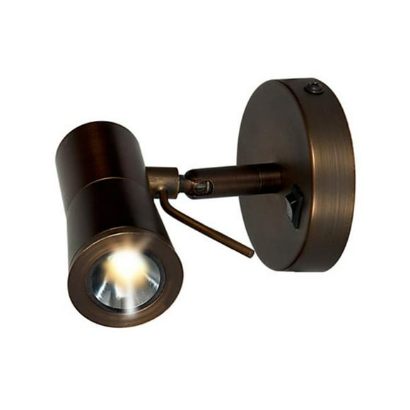 Access Lighting 70018LED-BRZ Cyprus 3 Watts; Tête de Lit Lumière Murale - Bronze
