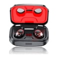 thumbnail image 2 of Methold 1 par de auriculares V5.0 compatibles con Bluetooth, auriculares recargables por USB, auriculares portátiles de viaje para correr, Cables de audio/vídeo, 2 of 6