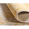 thumbnail image 6 of Unique Loom Midnight Bromley Rug Yellow/Ivory 2' x 3' 1" Rectangle Medallion Shabby-Chic Perfect For Living Room Bed Room Dining Room Office, 6 of 11