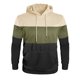 thumbnail image 4 of MHFRRA Sudadera Informal con Capucha y Manga Larga con Diseño de Color para Ropa Deportiva, Cómoda y Ligera Beige, 4 of 6