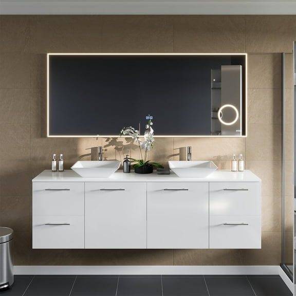 Eviva Illuminate LED Mirror 72X30 with Defogger