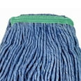 thumbnail image 4 of Synthetic String Mop Heads, 24 oz, Narrow Strips, Blue, 10 Pack, 4 of 4