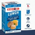 thumbnail image 2 of Bumble Bee Lunch On The Run KKS1&nbsp;Tuna Salad Crackers Kit, 8.2 oz (Pack of 4) - Ready to Eat, Includes Crackers, Cookie & Peaches - Wild Caught Tuna - Shelf Stable & Convenient Source of Protein, 2 of 3