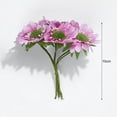 thumbnail image 6 of Visland Fake Flower Bouquet&nbsp;Vivid&nbsp;Decorative&nbsp;Long-lasting&nbsp;Wide Application Simulation Flower Bouquet&nbsp;for Home&nbsp;, 6 of 8