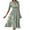 Green, variant on Qiopertar Women's Summer Casual V-Neck Striped Short Sleeve Dress Slim Fit Knee-Length Elastic Waist Fashionable Travel Beach Party Cocktail Dress, Red M