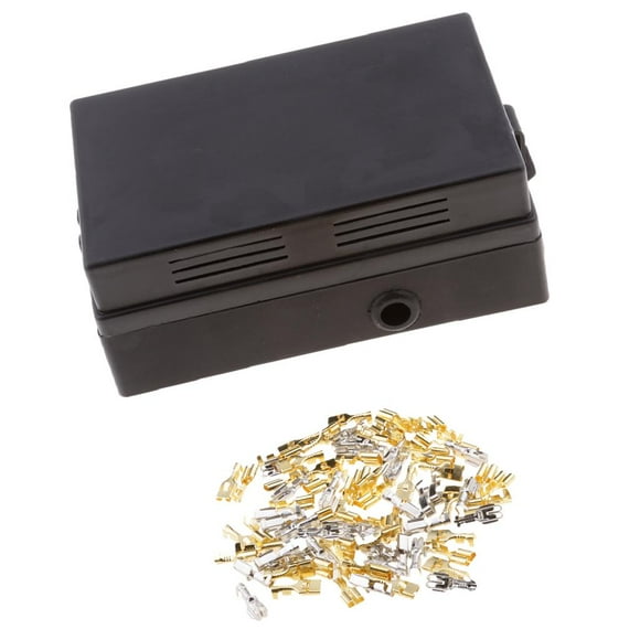 Universal Car Truck Vehicle 18 Way Fuse Box - Waterproof Relay/ Fuse Block - Includes Pins, Easy Installation